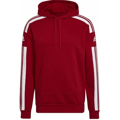 adidas mikina SQUADRA 21 SWEAT HOODY HC6282 team power červená bílá