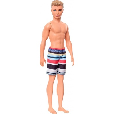 Mattel Barbie Ken v plavkách proužky