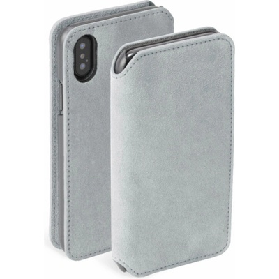 Krusell Broby 4 Card SlimWallet Apple iPhone XS Max light šedé – Hledejceny.cz