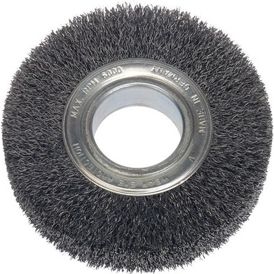 Brusný kartáč z ocelových drátů 400 x 50 x 40 mm - 0,35 mm OPTIMUM 3098093