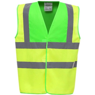Yoko reflexná vesta HVW100 Lime Yoke