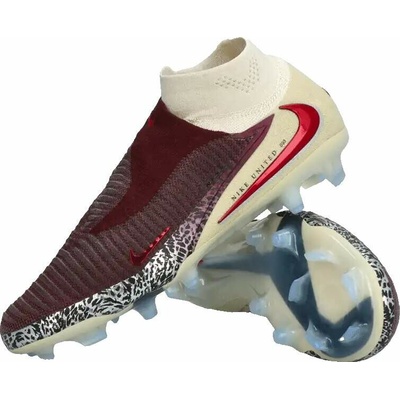 Nike Phantom 6 High Elite FG bordo-béžové