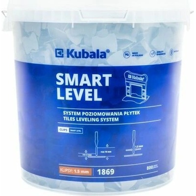Kubala nivelační klipy 1,5 mm 800 ks + kbelík 20 l.