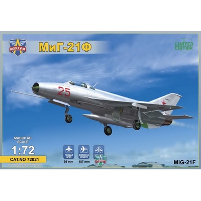 ModelSvit MiG-21F Izdeliye 72Soviet Supersonic fighter 1:72
