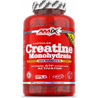 AMIX Creatine Monohydrate 750 500 kapslí