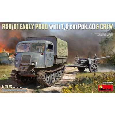 MiniArt RSO/01 Early Production with 7.5cm PaK 40 & Crew 1:35