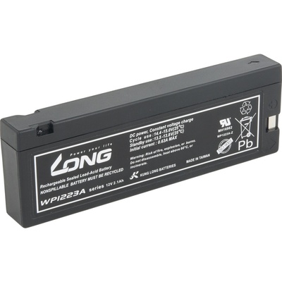 Long WP1223A 12V / 2.1Ah 25.2Wh pro profesionální videokamery a defibrilátory