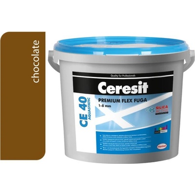 Ceresit CE 40 Aquastatic škárovacia hmota chocolate, 2 kg
