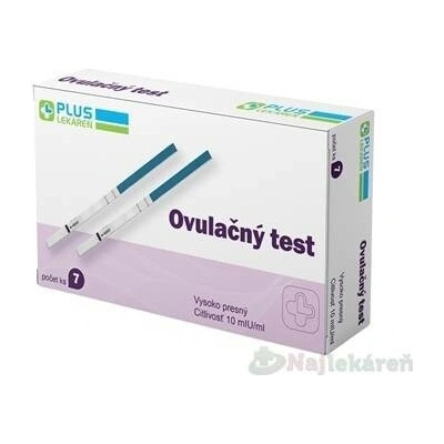 Plus Lékárna Ovulační test proužkový 7 ks