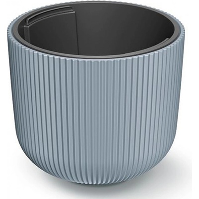 Prosperplast s Květináč vkladem MILLY světle šedý 39,1cm