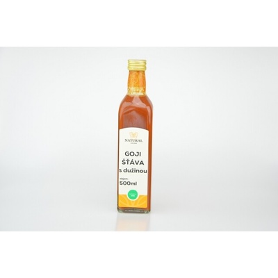 Natural Jihlava Goji šťava s dužinou 90% 0,5 l