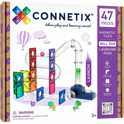 Connetix kuličková dráha Launcher Pack 47 ks – Hledejceny.cz