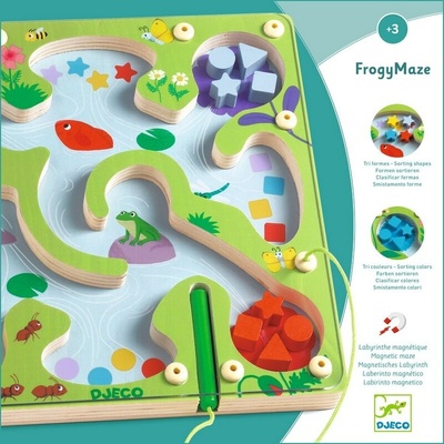 Djeco Magnetická hra FrogyMaze