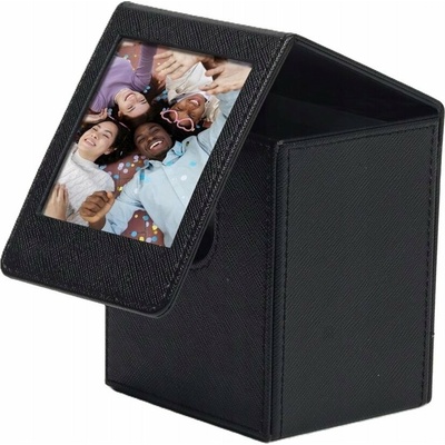 LoveInstant Pouzdro Case Box 100x pro Fuji Instax Square Sq1 Sq6 Sq10 Sq20 Sq40 Černá Okénko