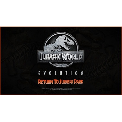 Jurassic World: Evolution Return To Jurassic Park