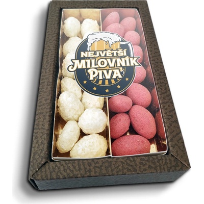 Sablio Mandle v čokoládě Největší milovník piva 2 x 80 g