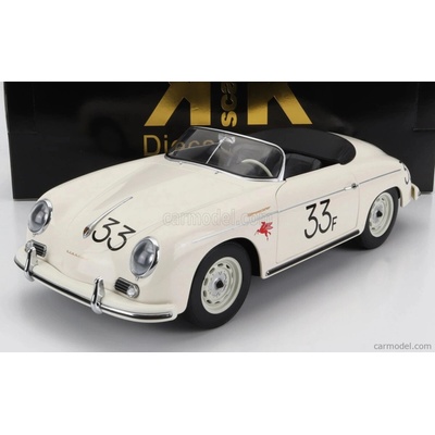 Kk-scale Porsche 356a Speedster N 33 1955 v mierke 1:12 biela