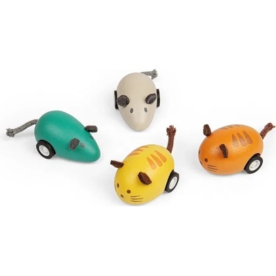 Bigjigs Toys natahovací zvířátko 1 ks Myš šedá – Hledejceny.cz