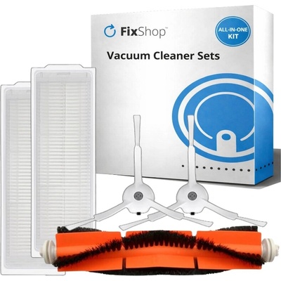 Xiaomi Mi Robot Vacuum Mop 2 Pro, 2 Lite sada náhradných dielov (1x Hlavná kefa, 2x Filter, 2x Bočná kefa)