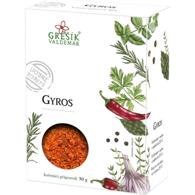 Grešík Dobré koření Gyros 30 g – Hledejceny.cz