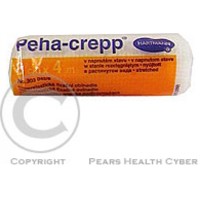 Peha-crepp obinadlo elastické fixační 8cm x 4m 3030428 – Hledejceny.cz
