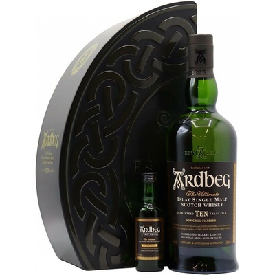 Ardbeg the Ultimate TEN & Quadrant 10 Y.O. 46% 0,7 l (kazeta)