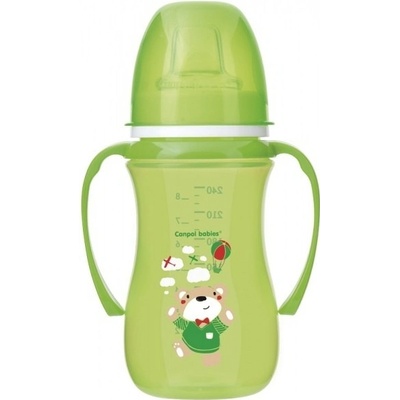 Canpol babies EasyStart tréningový hrnček 240 ml zelený