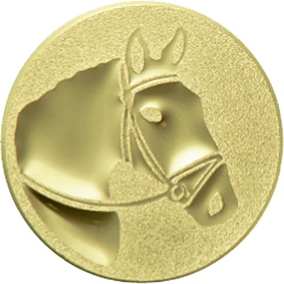 Emblém kůň zlato 50 mm – Hledejceny.cz