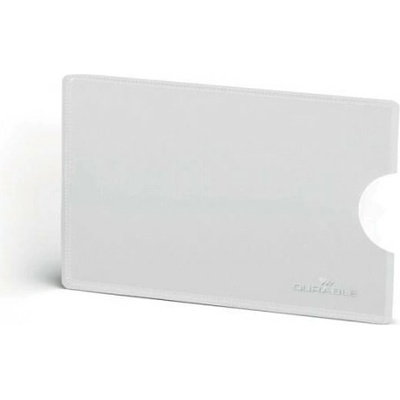 DURABLE Plastové puzdro na RFID kartu bal.3ks transparentné