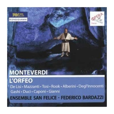Claudio Monteverdi - L'orfeo CD – Hledejceny.cz