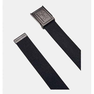 Under Armour pánský pásek M Stretch Webbing Belt 1383935-001 Black/Castlerock/White