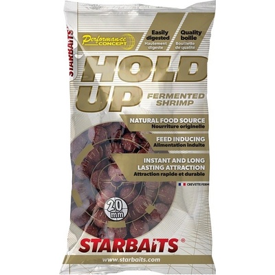 Starbaits Hold Up Fermented Shrimp Boilies potápivé 1 kg 20 mm
