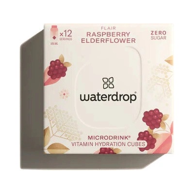 Waterdrop FLAIR Bezový květ Lipový květ Zralé maliny microdrink 24 g
