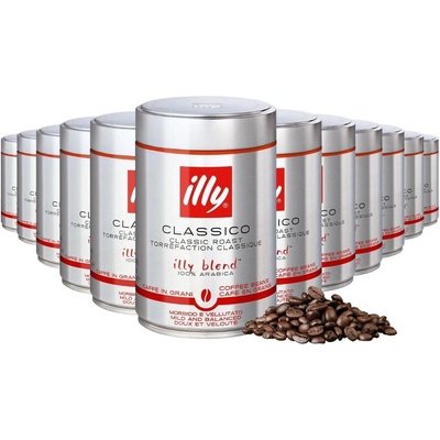 Illy Classico zrnková 12 x 250 g