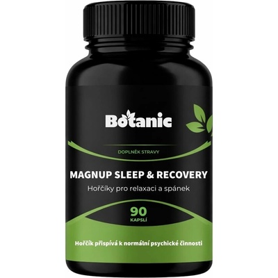 Botanic MagnUp Sleep & Recovery Hořčíky pro relaxaci a spánek 90 kapslí