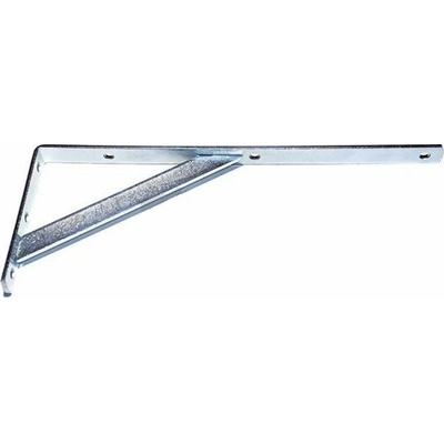 Konzole s podpěrou KP1 100x150x15x3mm, bílá