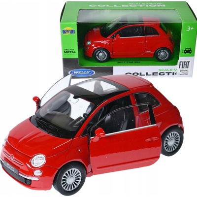 Welly Fiat 500 2007 METAL model 1:24