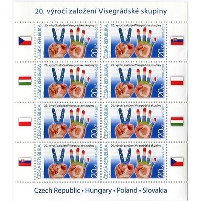 Česká pošta (2011) Pof. PL 673 ** - Česká republika - Visegrádská skupina