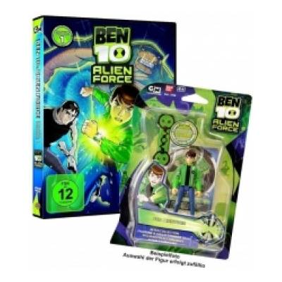 Ben 10 Alien Force - Staffel 1 / Vol. 1 inkl. Bandai Actionfigur DVD
