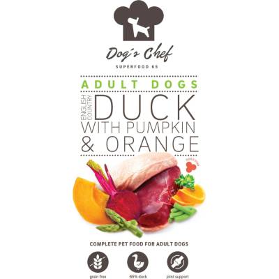 Dog's Chef Active Dogs English Country Duck With Pumpkin & Orange 2 x 12 kg