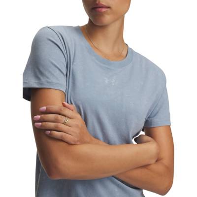 Under Armour Dámske tričko Rival Cotton Wash SS Modrá