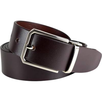 Papillon Pánský kožený opasek No.5 Tmavě hnědý