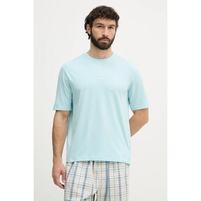 Calvin Klein pánské triko NM3021 tyrkys