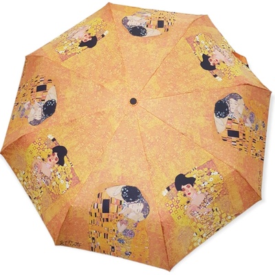 Zlatá Adele Gustav Klimt oranžový