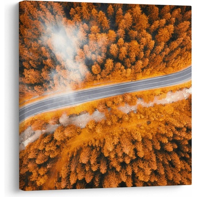 Obraz - Horská silnice, jednodílný 70x70 cm