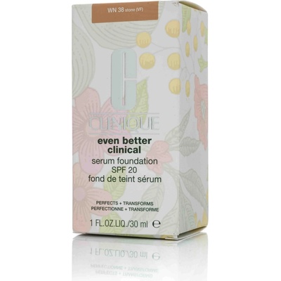Clinique Even Better Clinical Serum Foundation pečující make-up SP 20 WN 38 Stone 30 ml