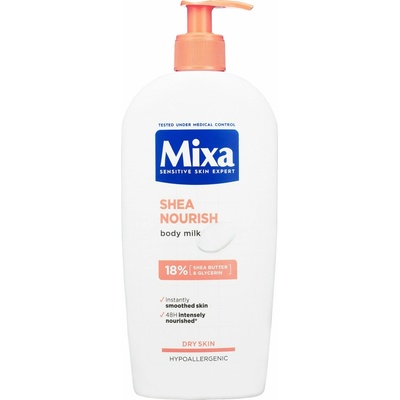 Mixa Rich Body Milk Intense Nourishment Intenzivní vyživující tělové mléko 400 ml