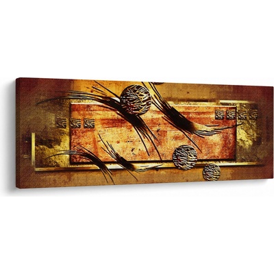 Obraz abstrakce, jednodílný 145x58 cm