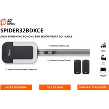 SPIDER32BDKCE - sada stropního pohonu pro sekční vrata do 11,4m2