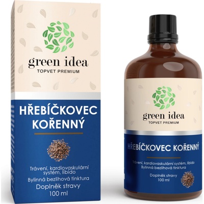 Green idea Tinktura bezlihová Hřebíčkovec 100 ml
